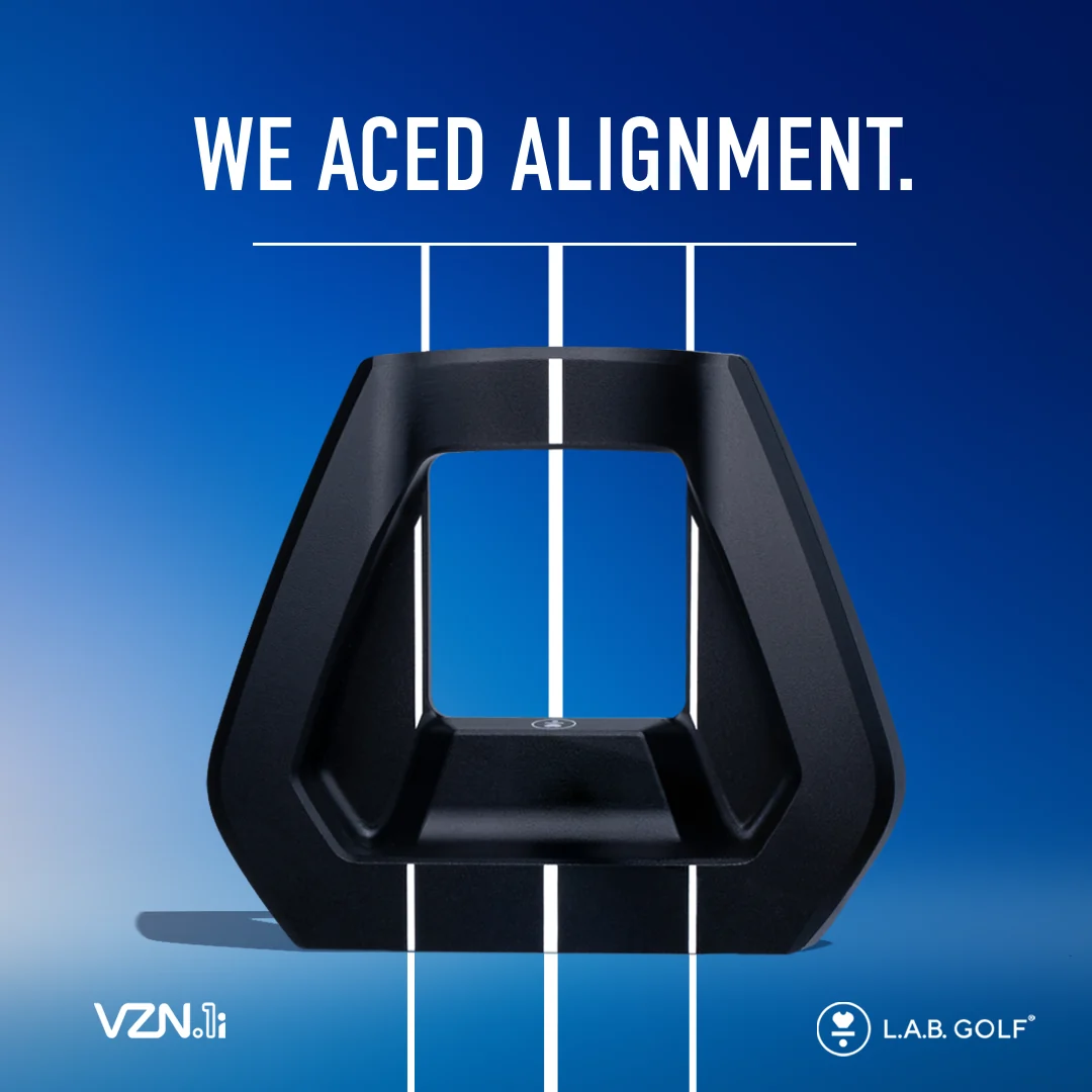 L.A.B. Golf VZN.1i digital ad: We aced alignment.